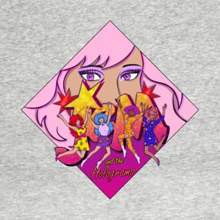 Jem and the Holograms - Jump! by BraePrint T-Shirt